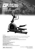 DIESEL FITNESS 500E ELİPTİK BİSİKLET - Görsel 2