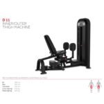 DIESEL FITNESS INNER / OUTER THIGH DUAL MACHINE - Görsel 2