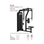 DIESEL FITNESS PECTORAL FLY / REAR DELTOID DUAL MACHINE - Görsel 2